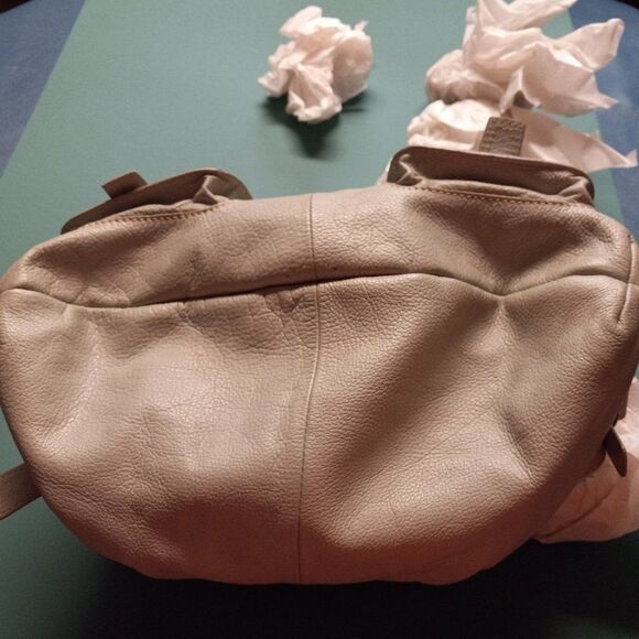 Barr & Barr New York  Light Blue Leather Silver tone Metal Shoulder bag - Picture 6 of 10